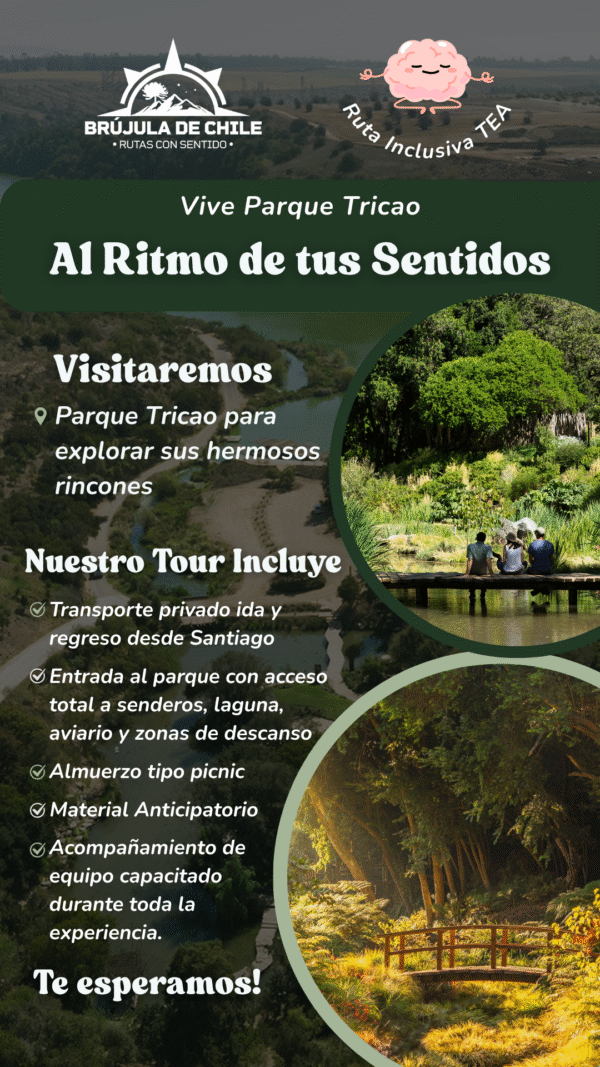 🌿 Al Ritmo de tus Sentidos – Full Day Inclusivo Parque Tricao